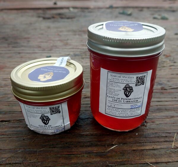 Gelée de pommettes et thé du Labrador