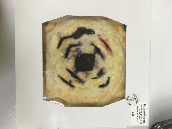 Tarte aux bleuets 9''