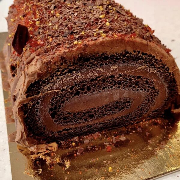 Bûche de Noël Boréalait à la crème glacée décadente au chocolat – Image 2
