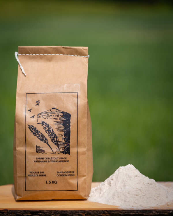 Farine de blé blanche non blanchie tout usage format 1,5kg