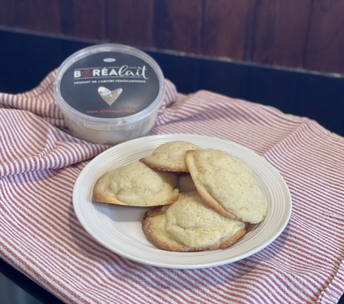 Biscuits au fromage à la crème Boréalait